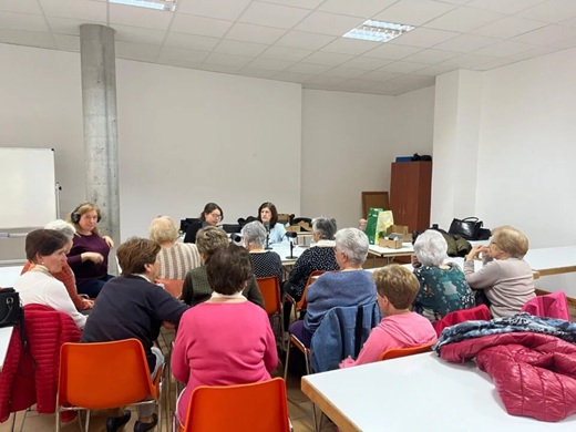 Taller en el que han participado desde el área de Igualdad
